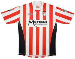 Maillot Derry City 2008-09 Domicile O'Neills Vintage Taille L