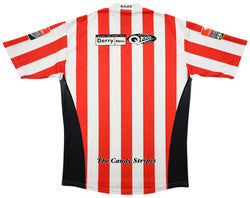 Maillot Derry City 2008-09 Domicile O'Neills Vintage Taille L