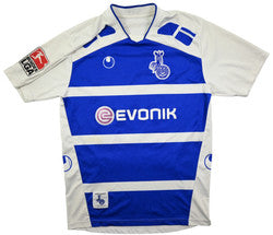Maillot MSV Duisburg 2008-09 Uhlsport Domicile vintage Evonik