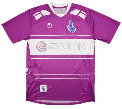 Maillot MSV Duisburg Extérieur 2008-09 Uhlsport Evonik vintage