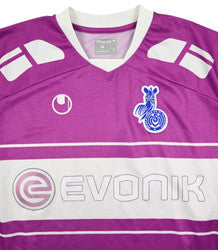 Maillot MSV Duisburg Extérieur 2008-09 Uhlsport Evonik vintage
