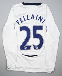 Maillot Everton Extérieur 2008-09 Umbro Fellaini vintage Boys L