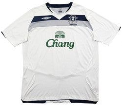 Maillot Everton Extérieur 2008-09 Umbro CHANG vintage 2XL