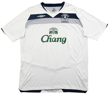 Maillot Everton Extérieur 2008-09 Umbro CHANG vintage 2XL