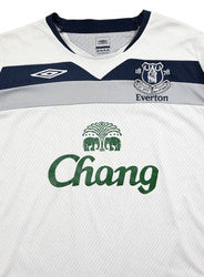 Maillot Everton Extérieur 2008-09 Umbro CHANG vintage 2XL