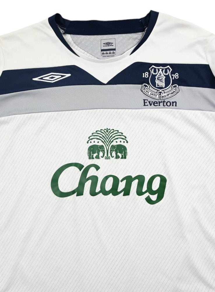 Maillot Everton Extérieur 2008-09 Umbro CHANG vintage 2XL