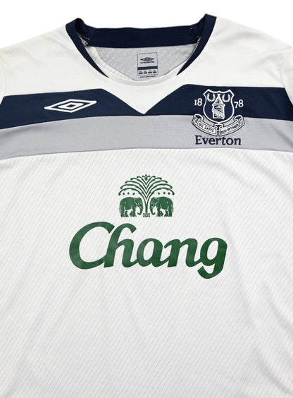 Maillot Everton Extérieur 2008-09 Umbro CHANG vintage 2XL