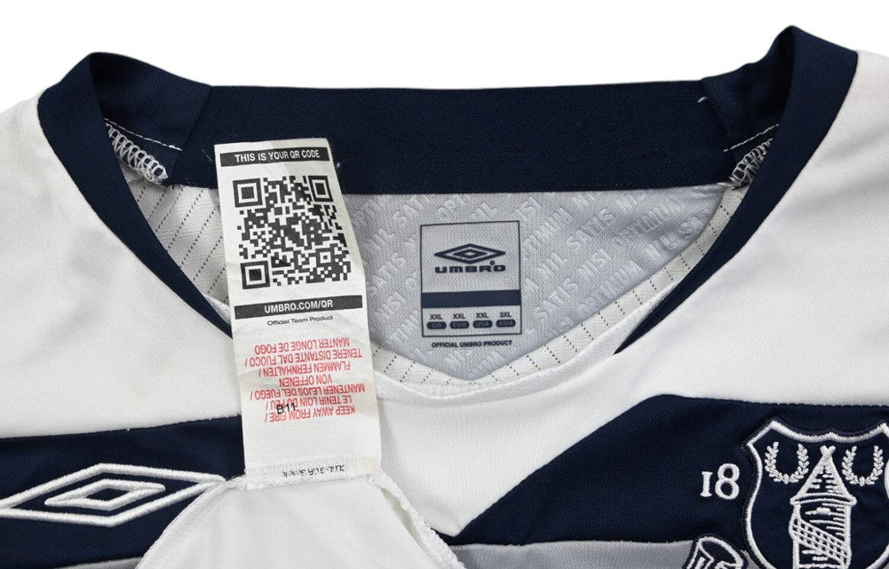 Maillot Everton Extérieur 2008-09 Umbro CHANG vintage 2XL