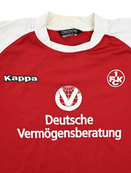 Maillot FC Kaiserslautern 2008-09 Kappa Domicile Vintage XXL
