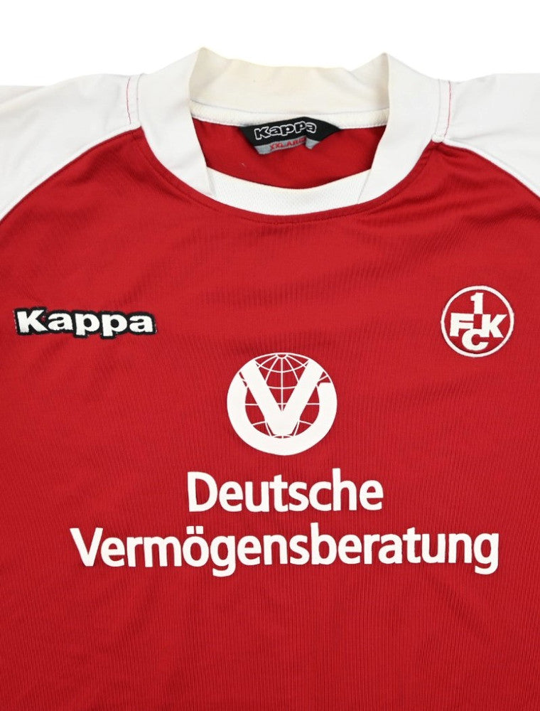 Maillot FC Kaiserslautern 2008-09 Kappa Domicile Vintage XXL