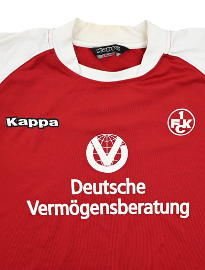Maillot FC Kaiserslautern 2008-09 Kappa Domicile Vintage XXL
