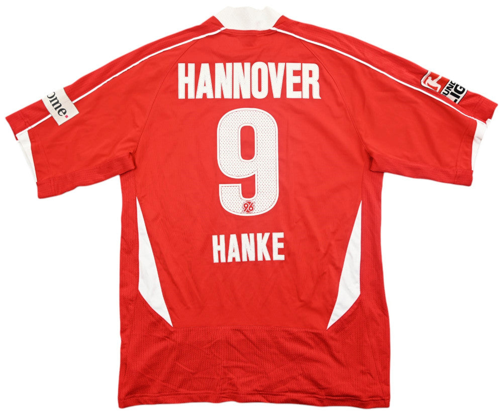 Maillot Hannover 96 Domicile Under Armour 2008-09 vintage Hanke