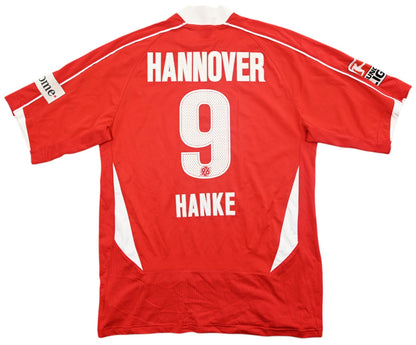 Maillot Hannover 96 Domicile Under Armour 2008-09 vintage Hanke