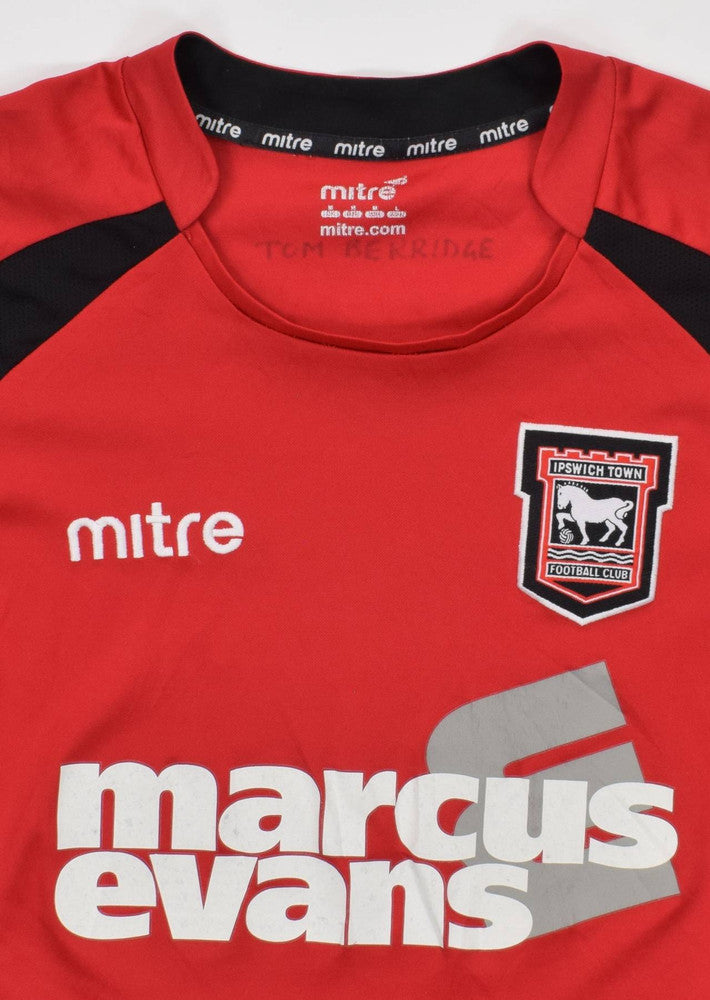 Maillot Ipswich Town Domicile 2008-09 Mitre Vintage – Taille M