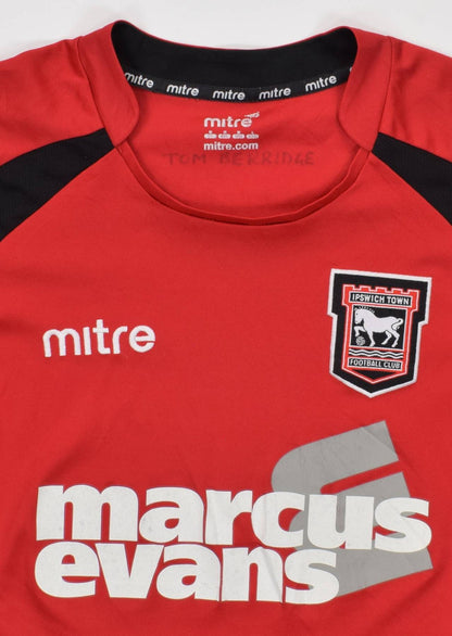 Maillot Ipswich Town Domicile 2008-09 Mitre Vintage – Taille M