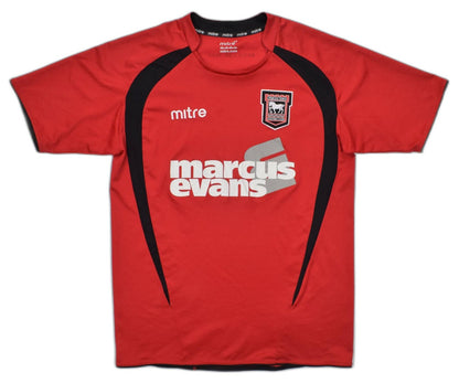 Maillot Ipswich Town Domicile 2008-09 Mitre Vintage – Taille M