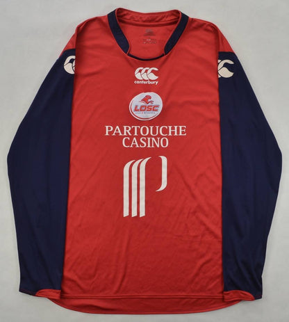 Maillot Lille OSC 2008-09 Domicile Canterbury Manches Longues