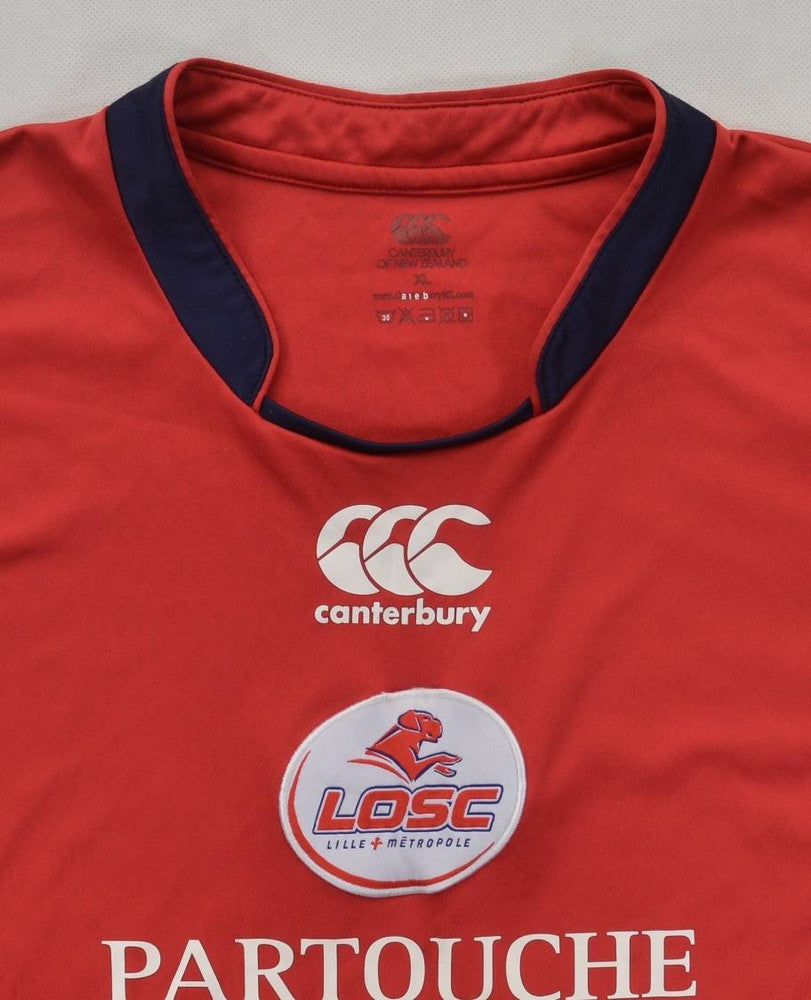 Maillot Lille OSC 2008-09 Domicile Canterbury Manches Longues