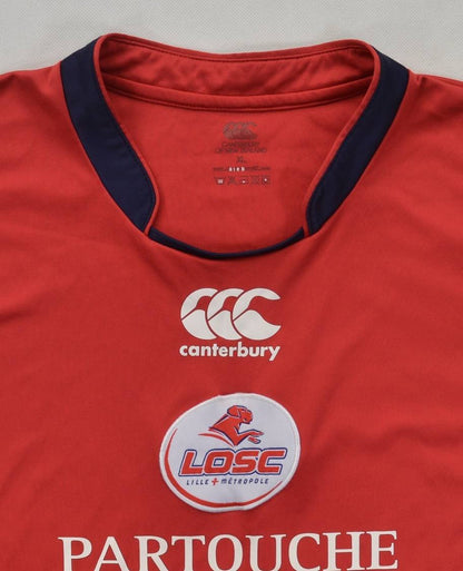 Maillot Lille OSC 2008-09 Domicile Canterbury Manches Longues