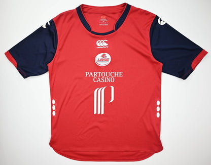 Maillot Lille OSC 2008-09 Canterbury vintage Partouche L.Boys