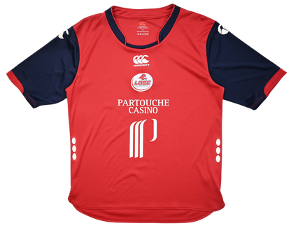 Maillot Lille OSC 2008-09 Canterbury vintage Partouche L.Boys