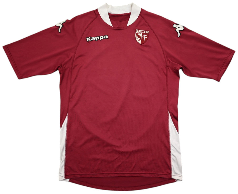 Maillot FC Metz 2008-09 Domicile Kappa vintage 9/10