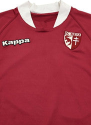 Maillot FC Metz 2008-09 Domicile Kappa vintage 9/10