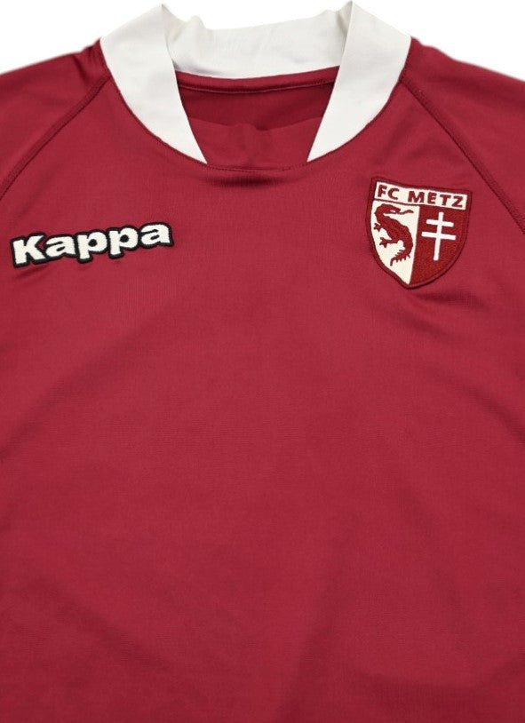 Maillot FC Metz 2008-09 Domicile Kappa vintage 9/10