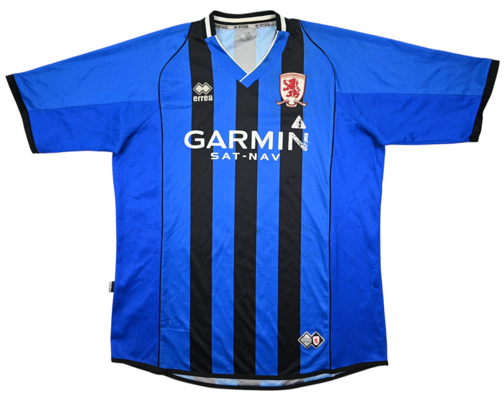 Maillot Middlesbrough Domicile Errea 2008-09 Vintage 4XL