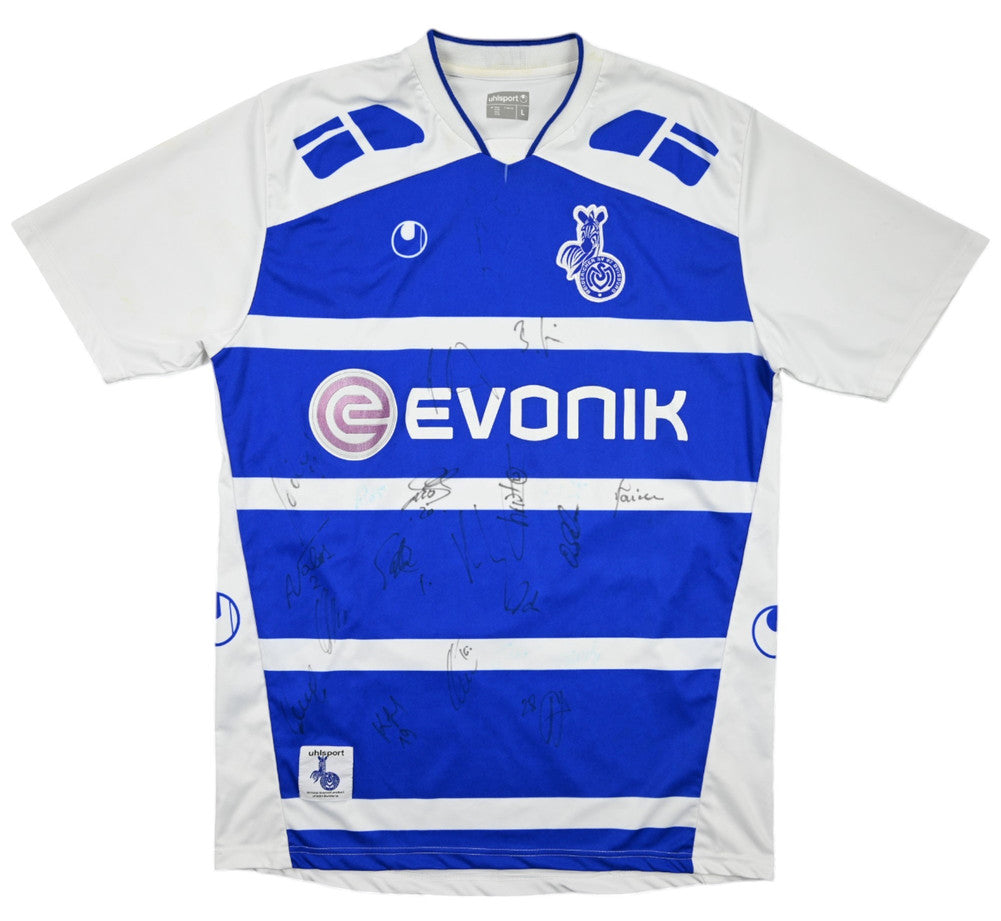 Maillot MSV Duisburg 2008-09 Domicile Uhlsport Vintage
