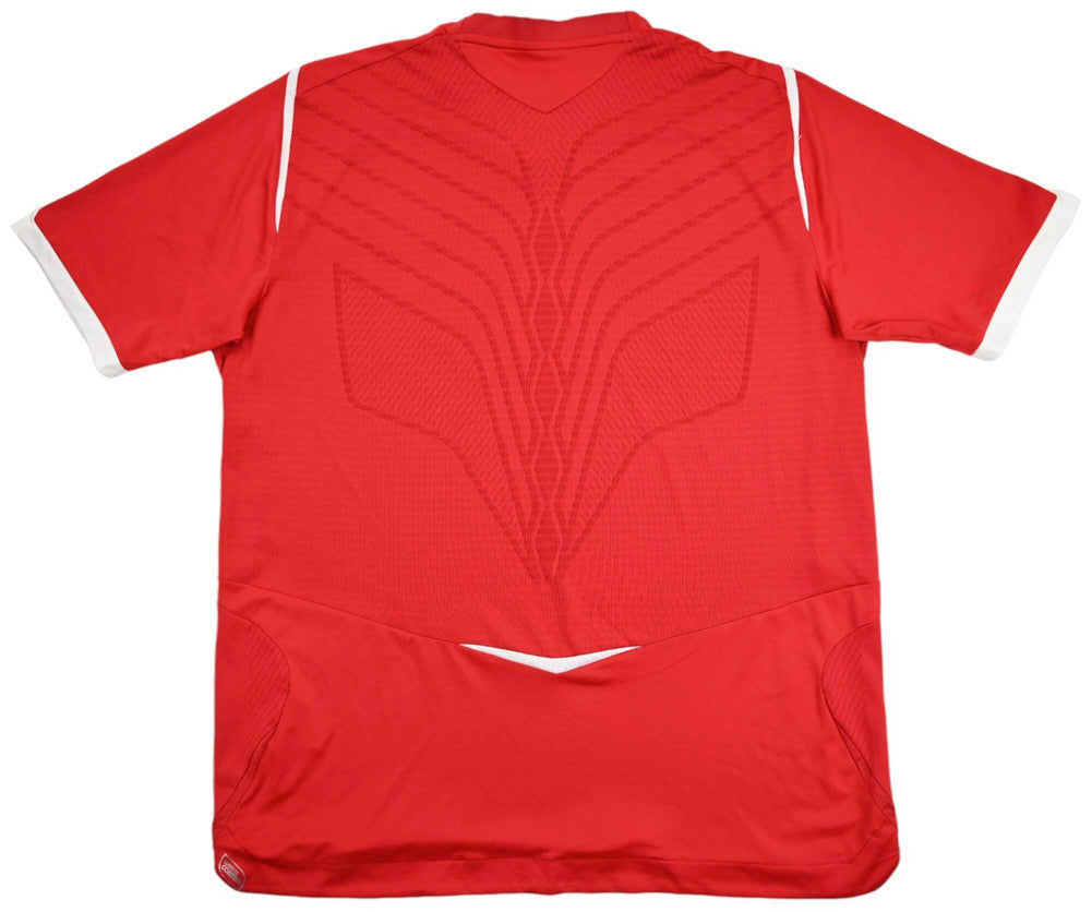 Maillot Nottingham Forest 2008-09 Domicile Umbro Capital One