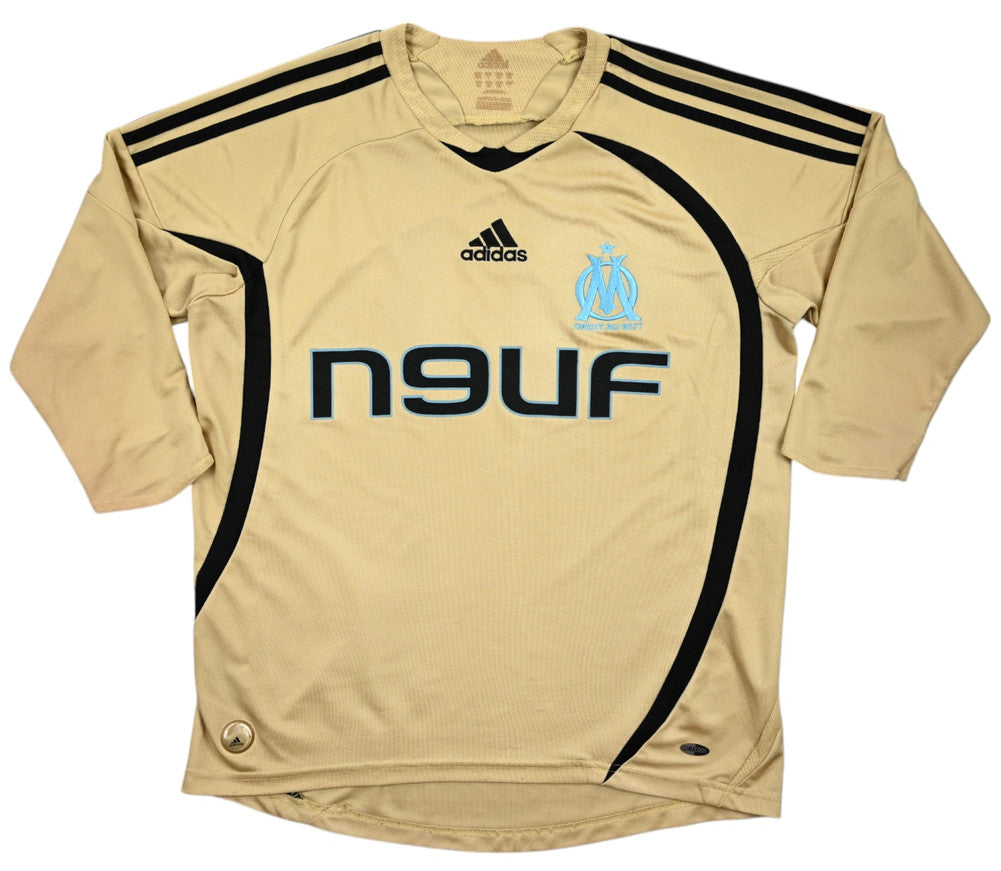 Maillot Marseille Extérieur Adidas 2008-09 Manches Longues Boys