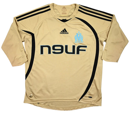 Maillot Marseille Extérieur Adidas 2008-09 Manches Longues Boys
