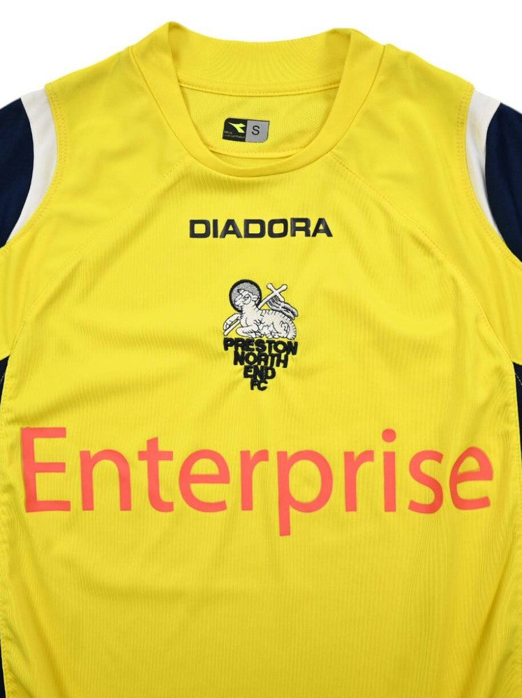 Maillot Preston North End Extérieur Diadora 2008-09 Vintage 9/10