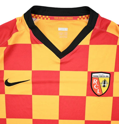 Maillot RC Lens 2008-09 Player Issue Manches Longues Nike L