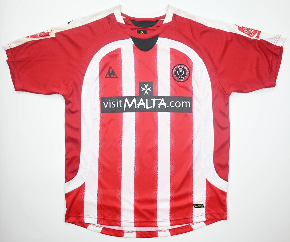 Maillot Sheffield United 2008-09 Domicile Halford Le Coq Sportif