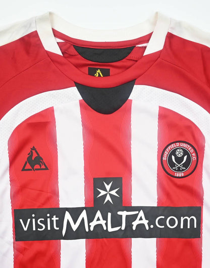 Maillot Sheffield United 2008-09 Domicile Halford Le Coq Sportif
