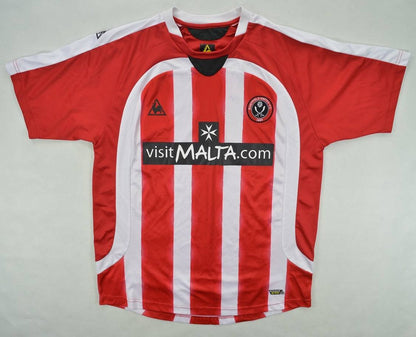 Maillot Sheffield United 2008-09 Domicile Le Coq Sportif vintage