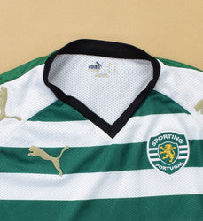 Maillot Sporting CP Domicile Puma 2008-09 Vintage | S