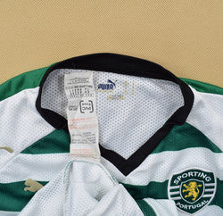 Maillot Sporting CP Domicile Puma 2008-09 Vintage | S