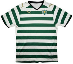 Maillot Sporting Portugal Domicile Puma 2008-09 Moutinho vintage