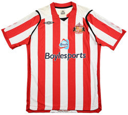 Maillot Sunderland Domicile 2008-09 Umbro BoyleSports Vintage L