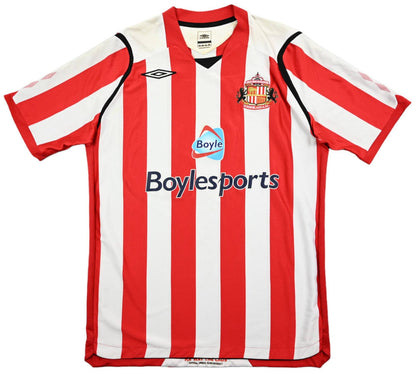 Maillot Sunderland Domicile 2008-09 Umbro BoyleSports Vintage L