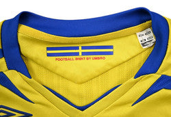 Maillot Suède Extérieur Umbro 2008-09 Ibrahimovic vintage L