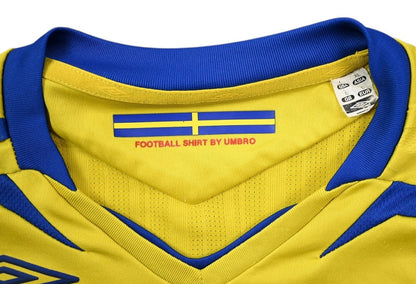 Maillot Suède Extérieur Umbro 2008-09 Ibrahimovic vintage L