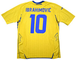 Maillot Suède Extérieur Umbro 2008-09 Ibrahimovic vintage L