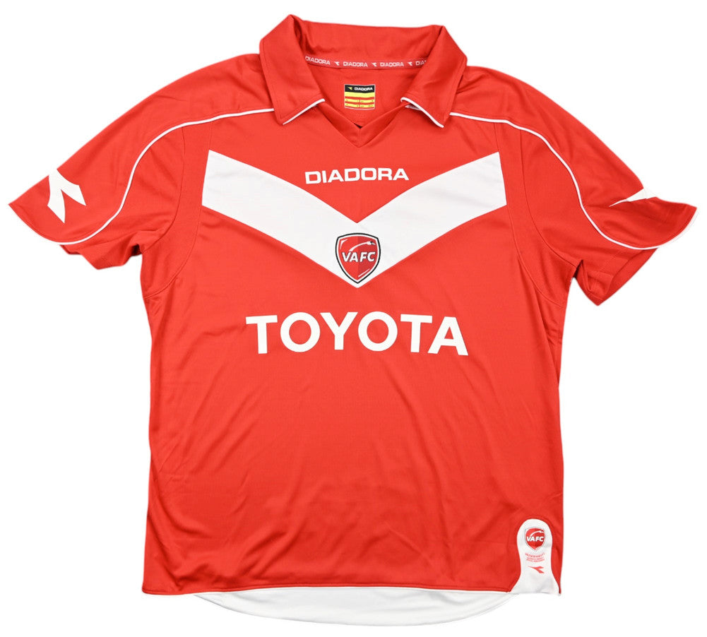 Maillot Valenciennes FC 2008-09 Domicile Diadora Toyota vintage