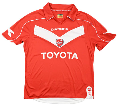 Maillot Valenciennes FC 2008-09 Domicile Diadora Toyota vintage