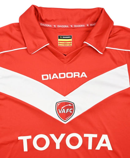 Maillot Valenciennes FC 2008-09 Domicile Diadora Toyota vintage