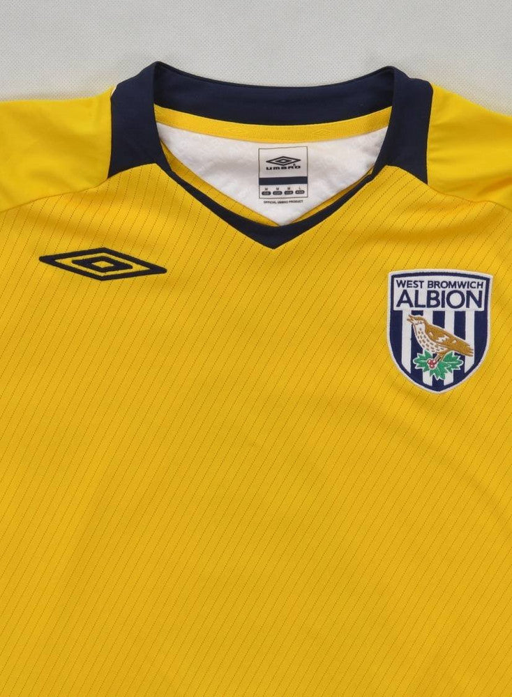 Maillot West Bromwich Albion Extérieur Umbro 2008-09 Vintage